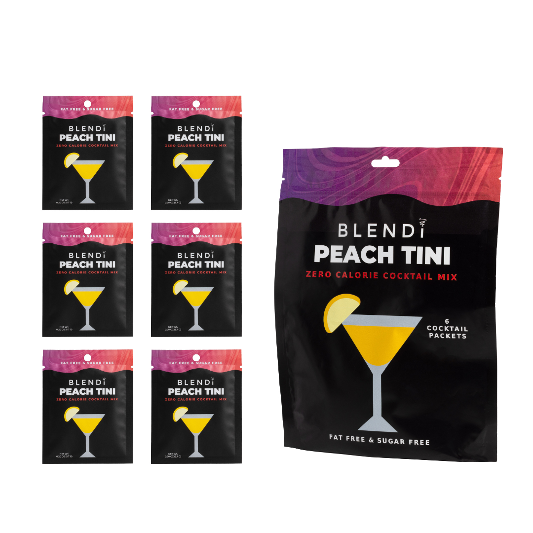 Mezcladores de Mocktails Ligeros – Sabor sin culpa, cero calorías - 1 Paquete (6 Unidades)