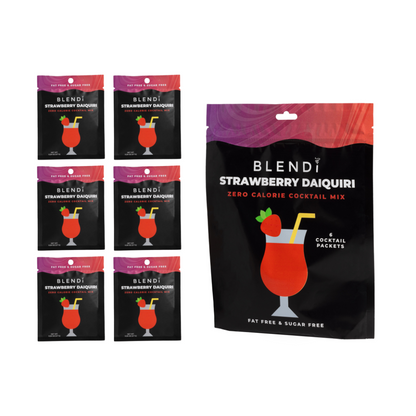 Mezcladores de Mocktails Ligeros – Sabor sin culpa, cero calorías - 1 Paquete (6 Unidades)
