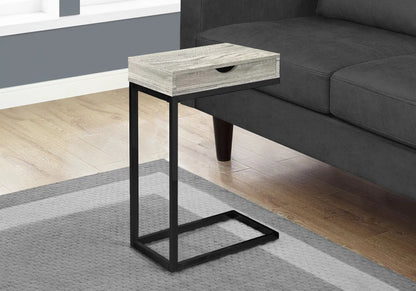 Accent Table C Shaped Contemporary Elegant Design