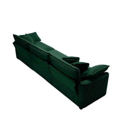 Elegant Sectional Sofa Set with Deep Seats