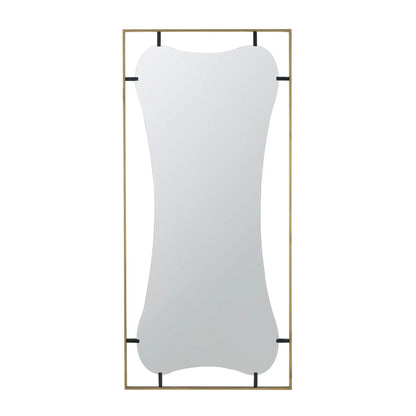 Poppy Mirror With Metal Frame Design Bathroom