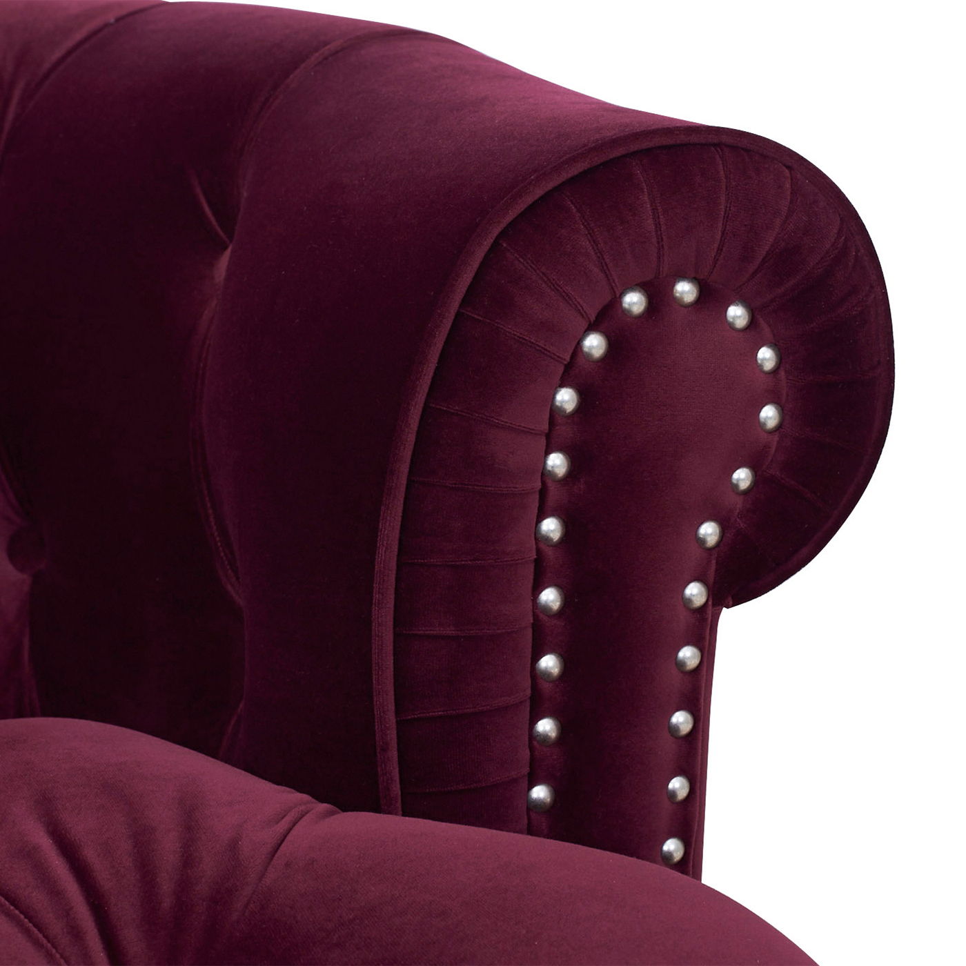 La Rosa Victorian Tufted Chesterfield Sofa