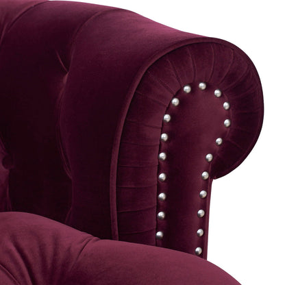 La Rosa Victorian Tufted Chesterfield Sofa