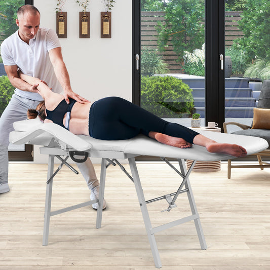 73 Inch Portable Tattoo Salon Facial Bed Massage Table - Tampa Home & Garden Store