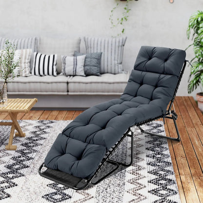 Outdoor Lounge Chaise Cushions Premium Set of Two