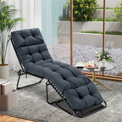 Outdoor Lounge Chaise Cushions Premium Set of Two