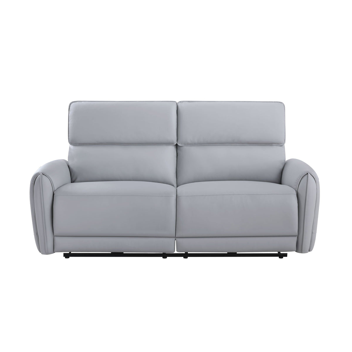 Jeromie Gray Power Motion Sofa with Usb Port