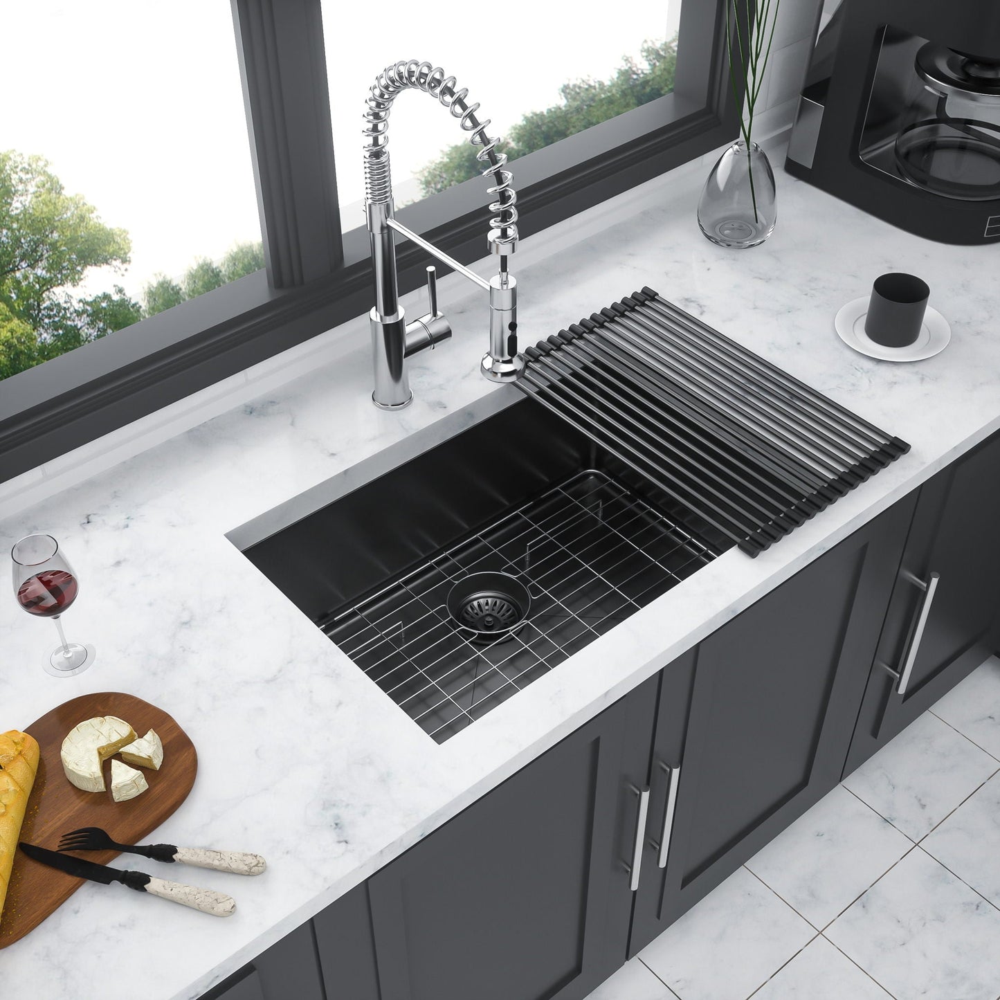 Undermount Kitchen Sink And Deep Single Bowl