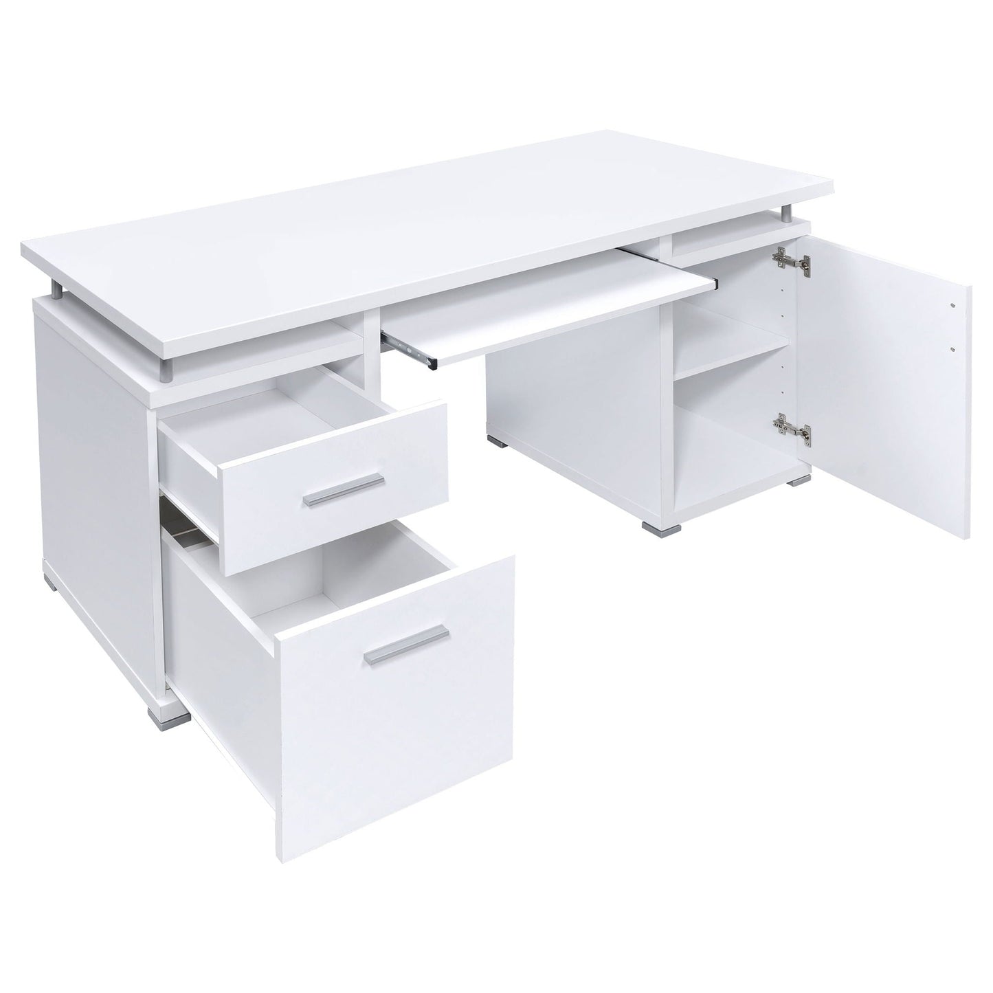 Rochelle - 2 Drawer Office Desk white by HouseOfZazla on Tampa Home & Garden Store