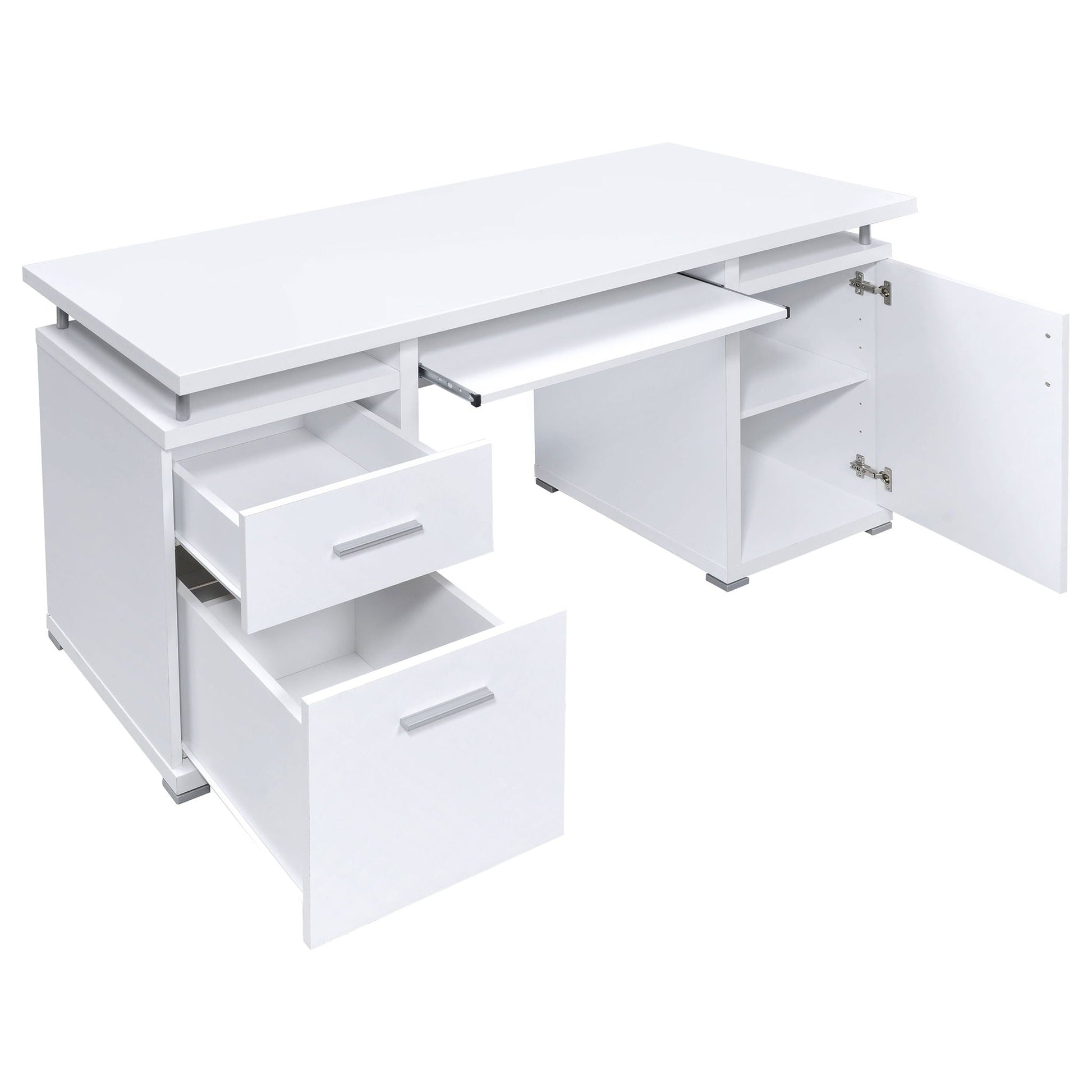 Rochelle - 2 Drawer Office Desk white by HouseOfZazla on Tampa Home & Garden Store