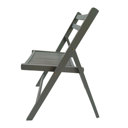 Solid Wood Foldable Event Chair Set of 4