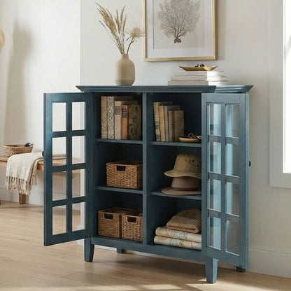 Acadian Medium Storage Cabinet Handcrafted