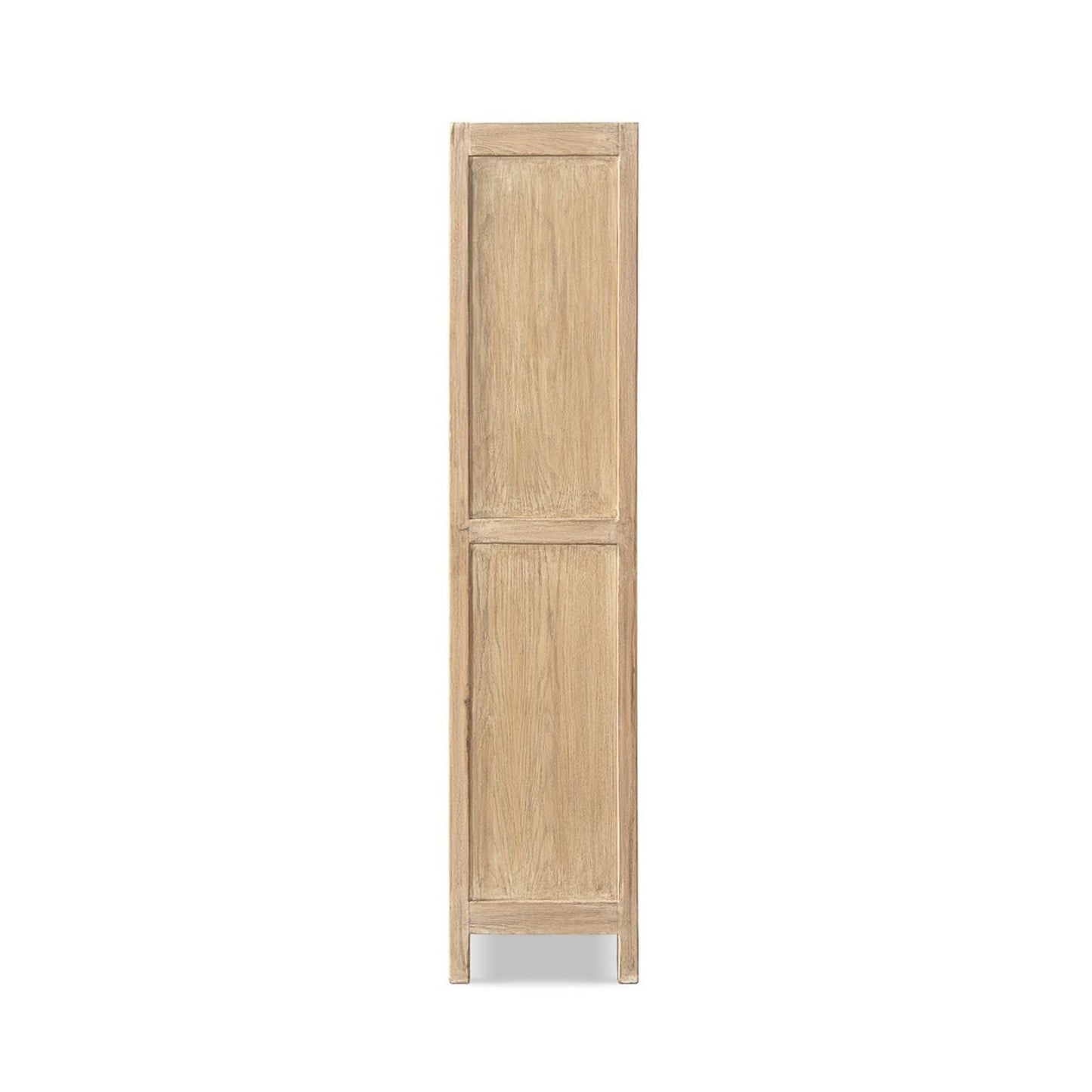 Arden 2-Door Bookcase Storage Cabinet natural wood finish by HouseOfZazla on Tampa Home & Garden Store