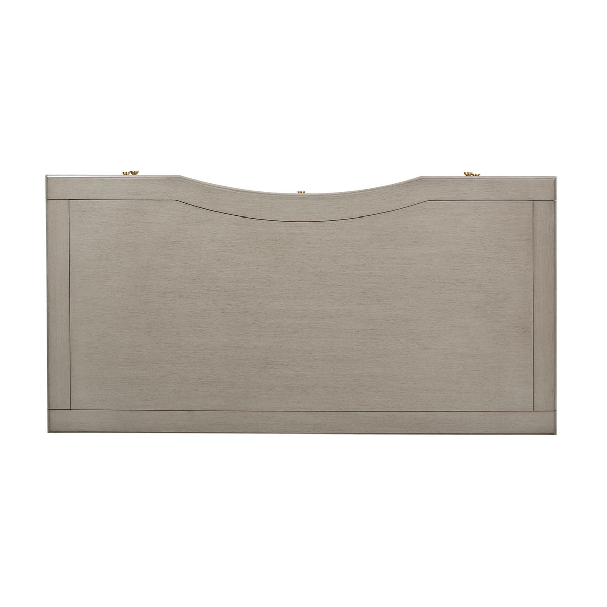 Dauphin 5 Drawer Executive Desk gray solid rubber hardwood by HouseOfZazla on Tampa Home & Garden Store