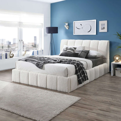 Elegant Design Platform Bed With Storage