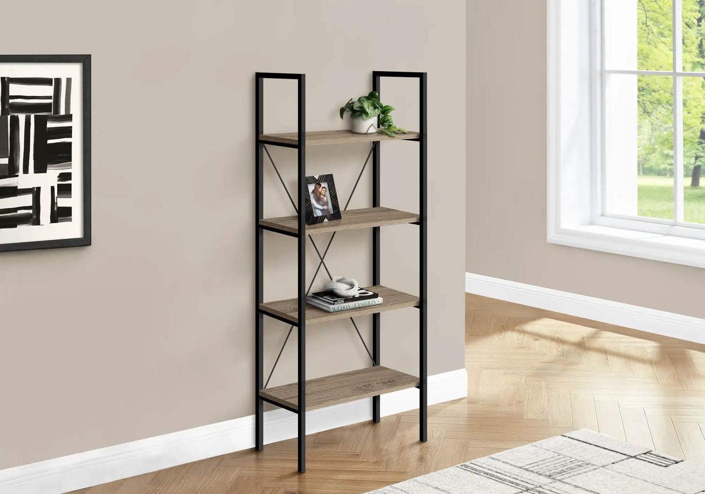 Four Tier Bookcase for Office and Bedroom