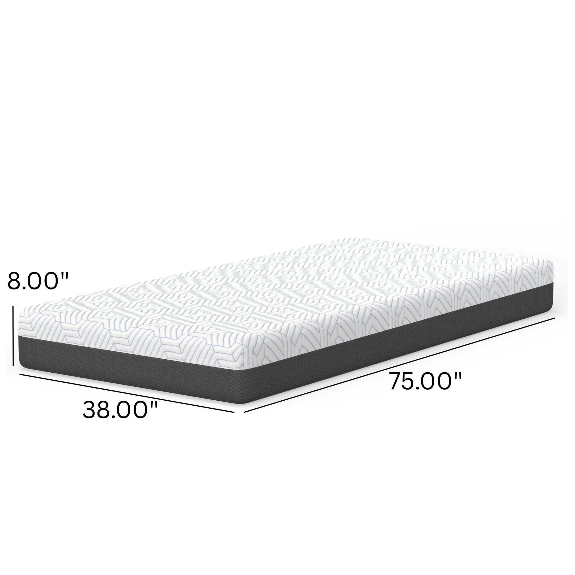 Pur Chill 8-inch Firm Hybrid Mattress by HouseOfZazla with Phase Change Cooling Fabric on Tampa Home & Garden Store
