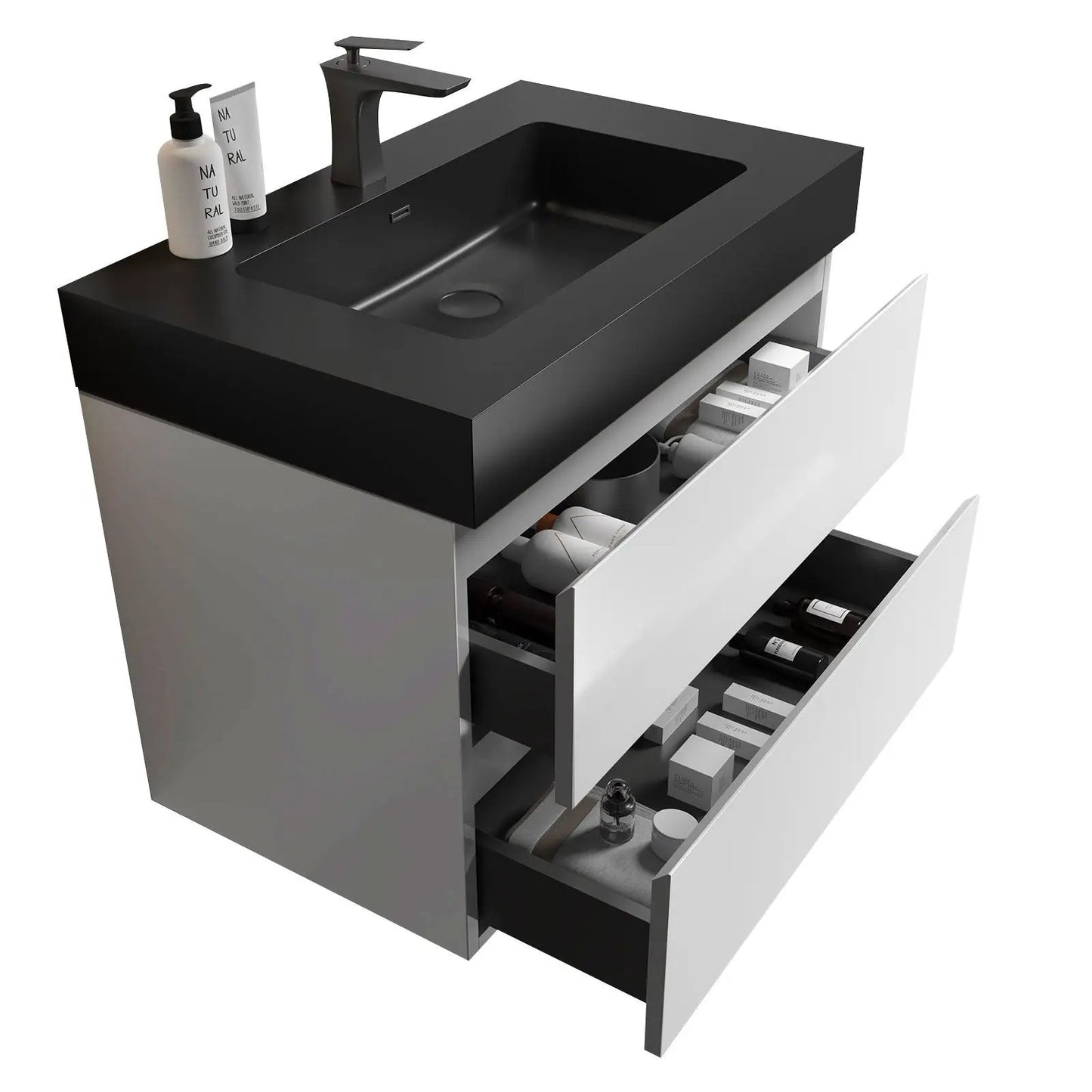 Alice Wall Mounted Floating Vanity With Sink