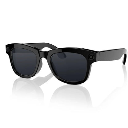 M01 HD Camera Glasses with Graph AI, black frame, built-in camera by FLIPSTYLEZLLC on Tampa Home & Garden Store