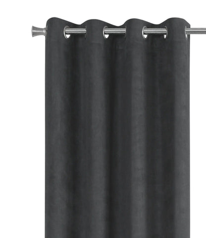 2 Piece Curtain Panel Set Room Darkening Grommet