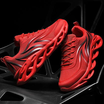 Retro Red Authentic Basketball Shoes for Men