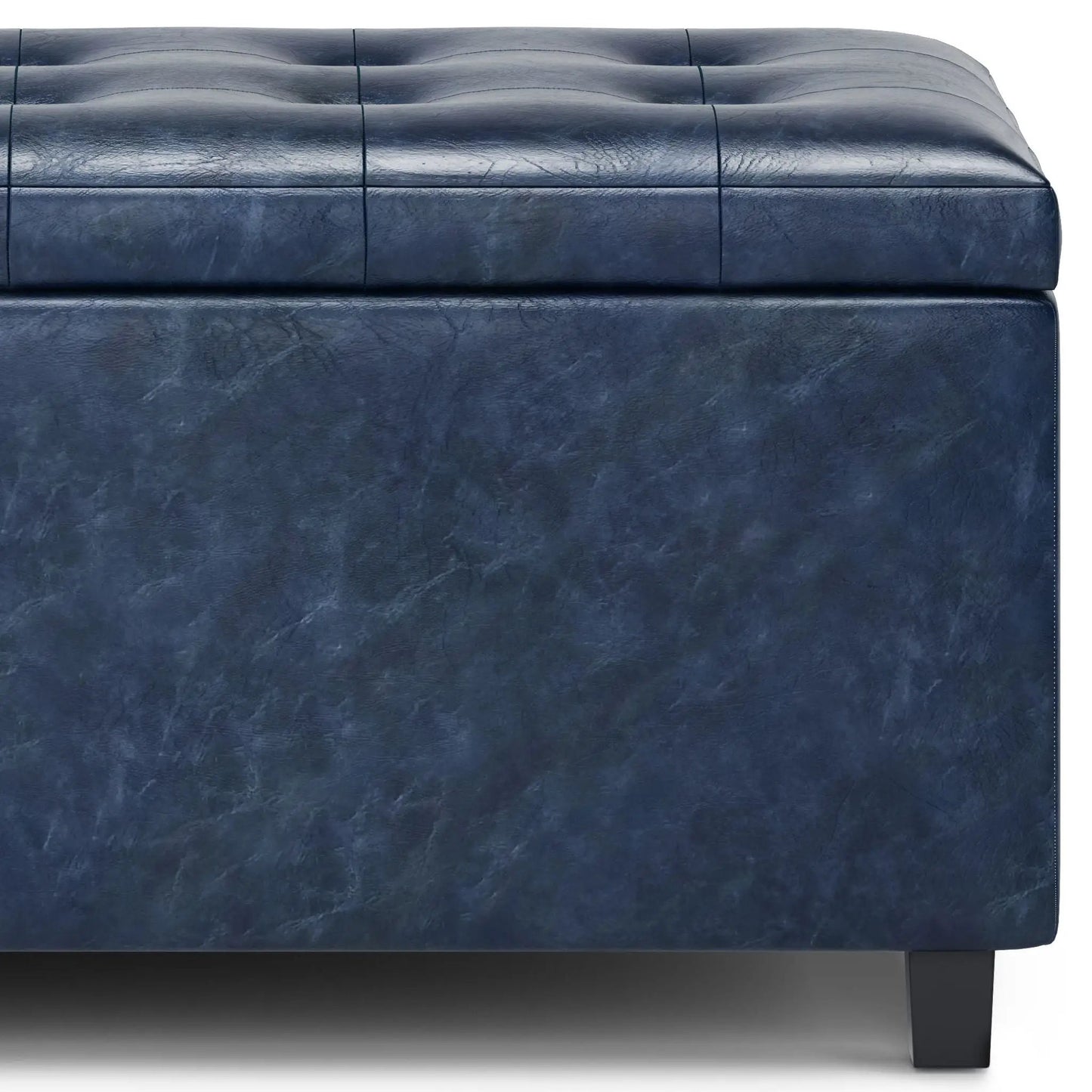 Cosmopolitan Upholstered Storage Ottoman Bench
