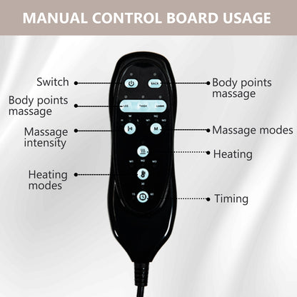 Remote control for HouseOfZazla khaki chenille power lift recliner with massage and heat on Tampa Home & Garden Store