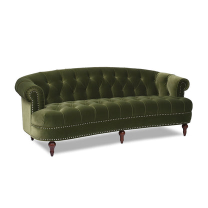 La Rosa Victorian Tufted Chesterfield Sofa