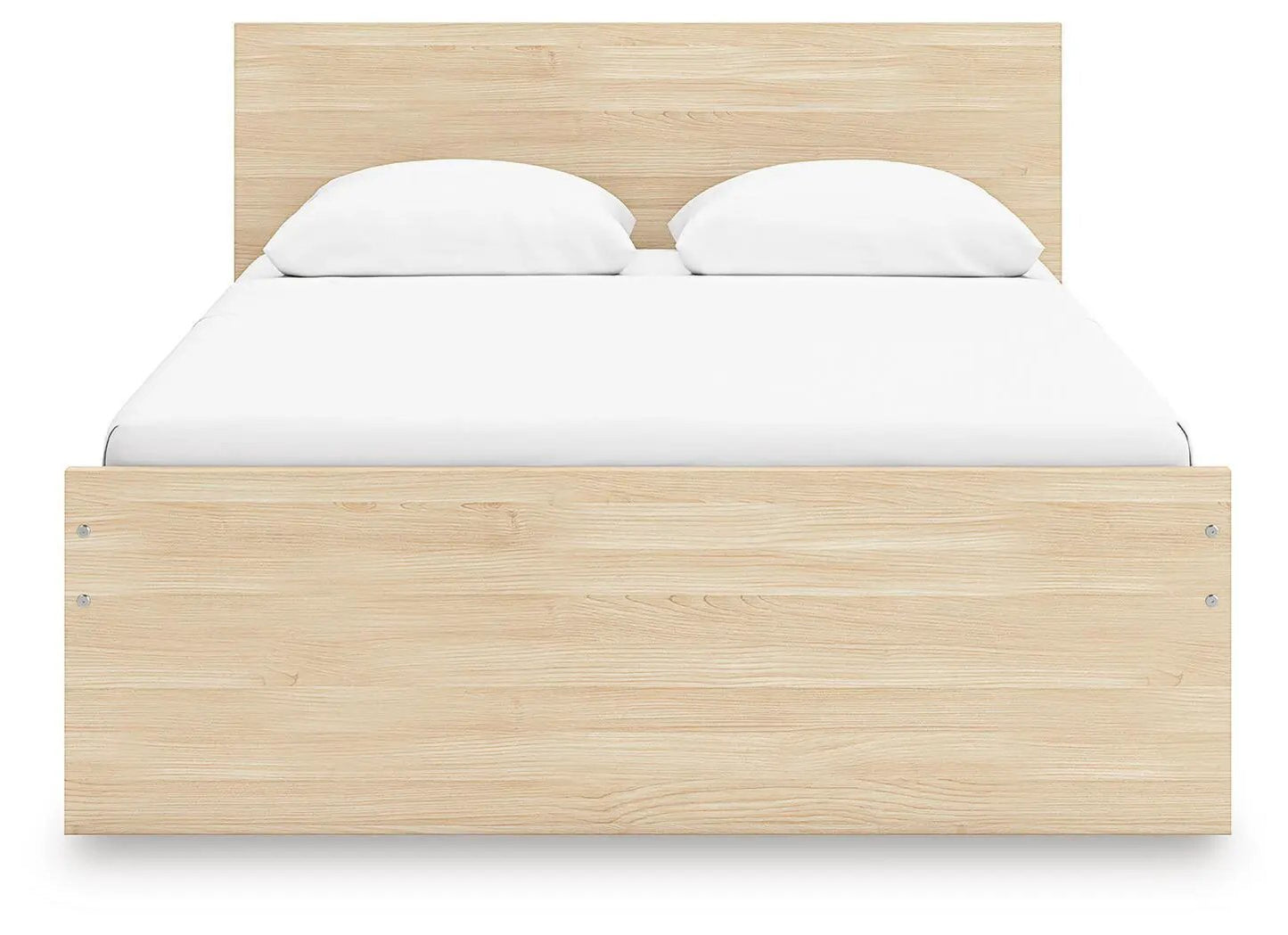Onita Panel Platform Bed natural wood finish by Unique Piece Furniture on Tampa Home & Garden Store