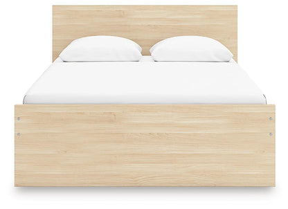 Onita Panel Platform Bed natural wood finish by Unique Piece Furniture on Tampa Home & Garden Store