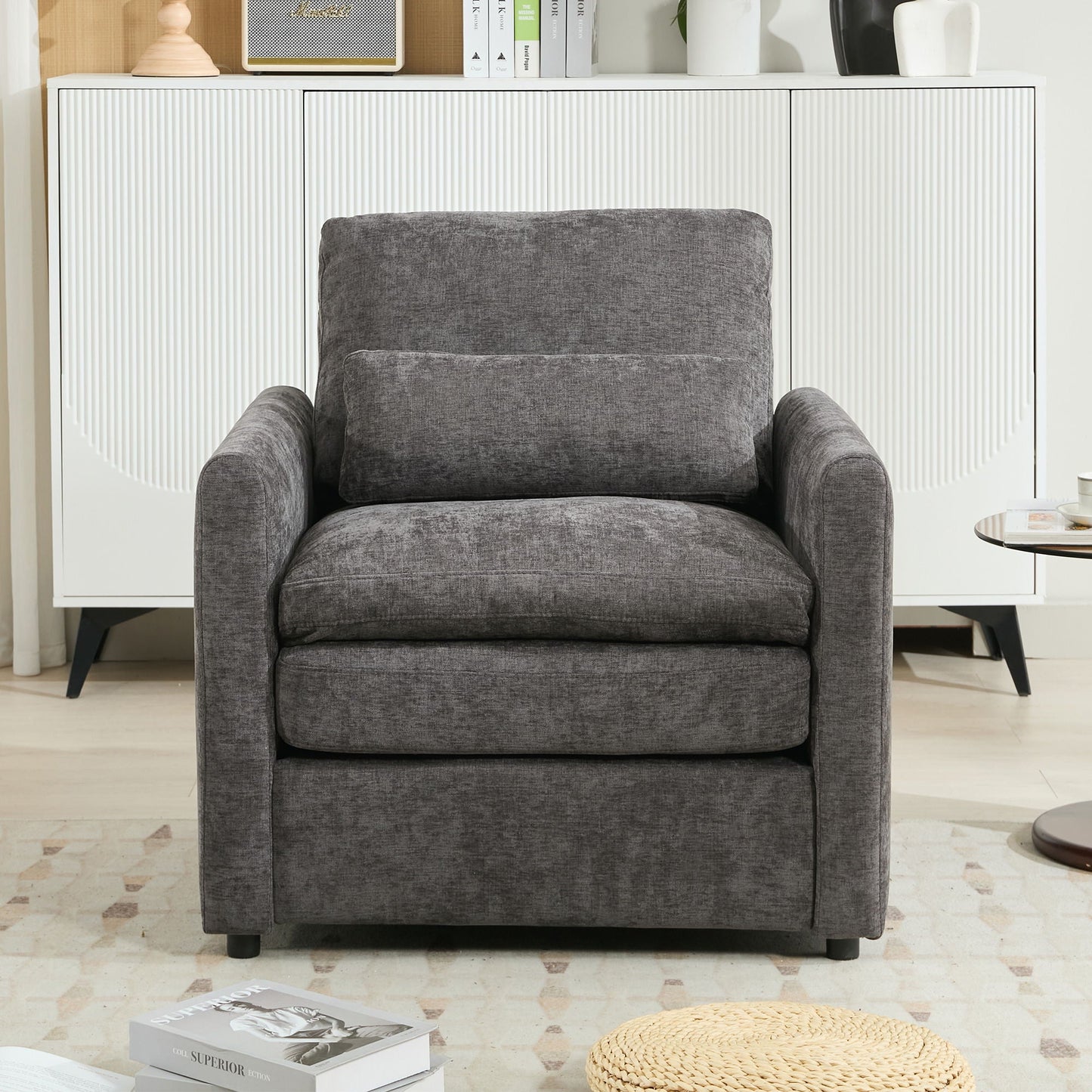 Cozy Upholstered Sofa Chair And Living Room Set