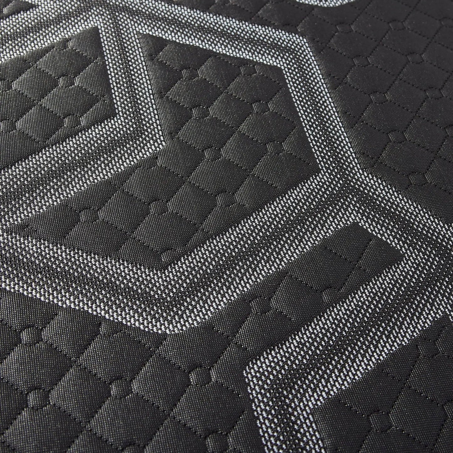 12-inch Smooth Top Foam Hybrid Mattress fabric in black with quilting by Unique Piece Furniture on Tampa Home & Garden Store