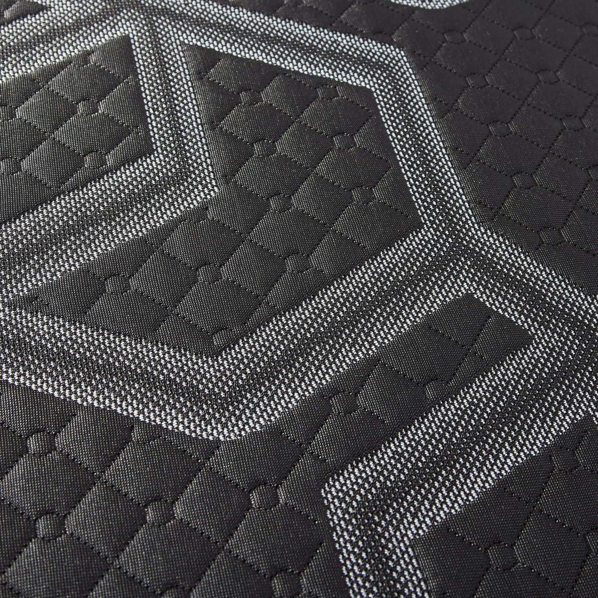 12-inch Smooth Top Foam Hybrid Mattress fabric in black with quilting by Unique Piece Furniture on Tampa Home & Garden Store