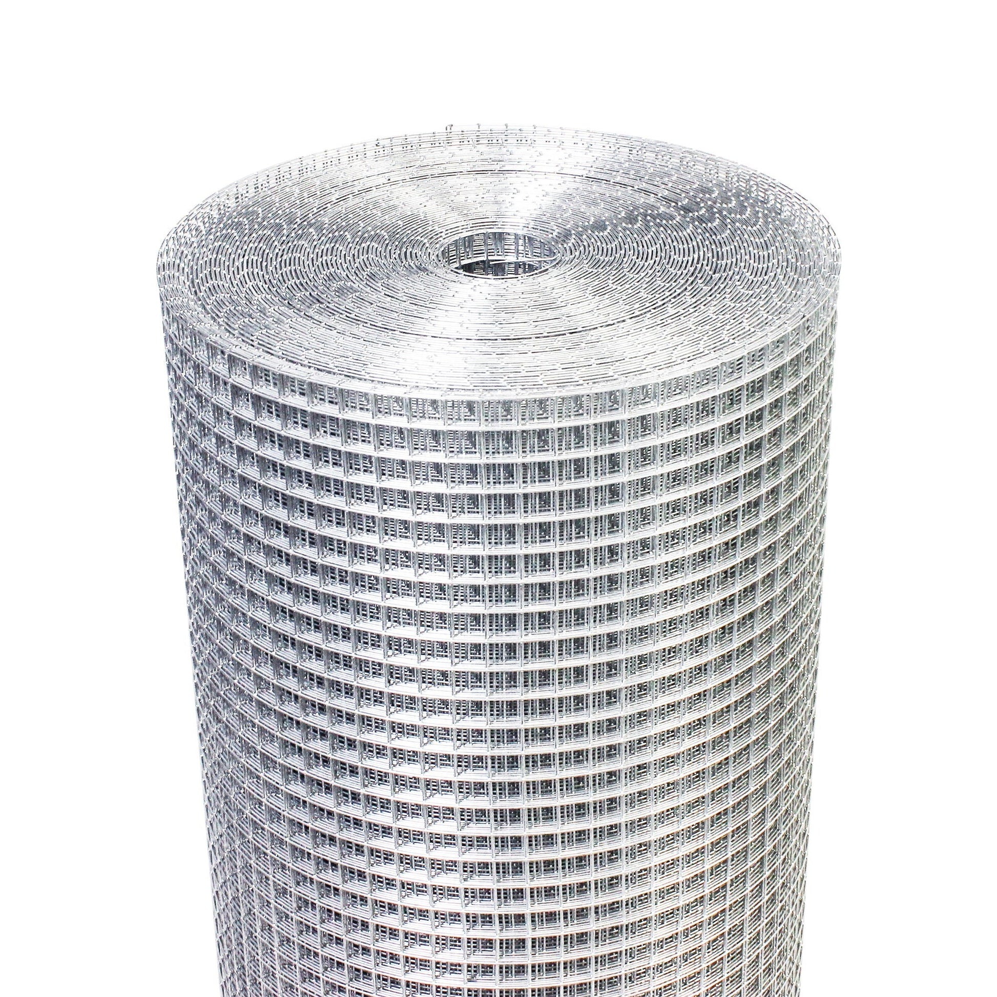 Galvanized hardware cloth roll, silver metal fencing for garden and animals, HouseOfZazla on Tampa Home & Garden Store