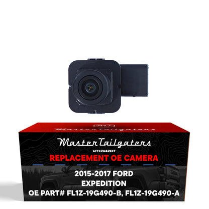 Backup camera OEM Master Tailgaters for Ford Expedition 2015-2017 black plastic housing lens on Tampa Home & Garden Store