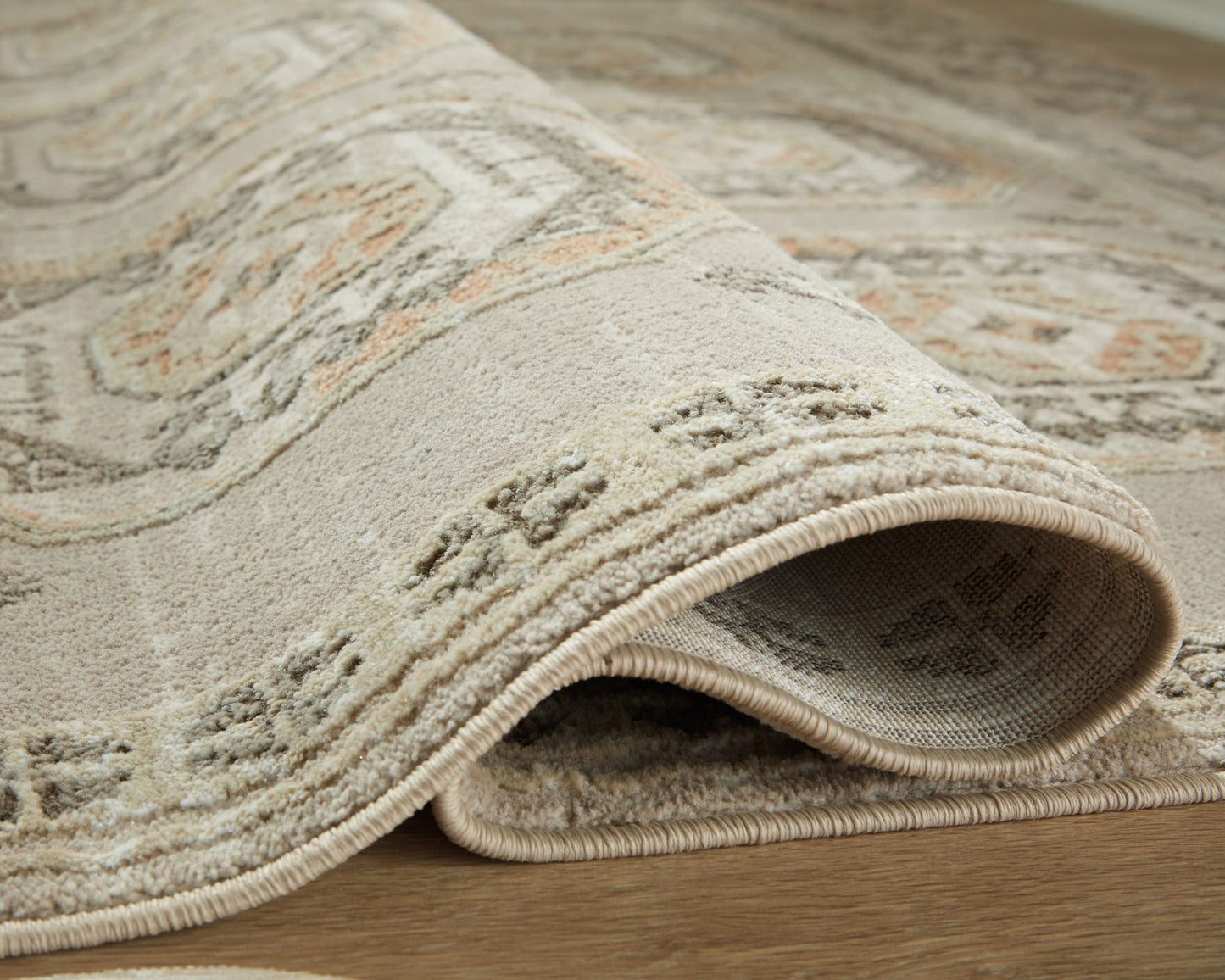 Bachby Rug With Medallion Pattern In Neutral