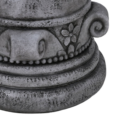 Modern Round Outdoor Side Table For Garden And Porch