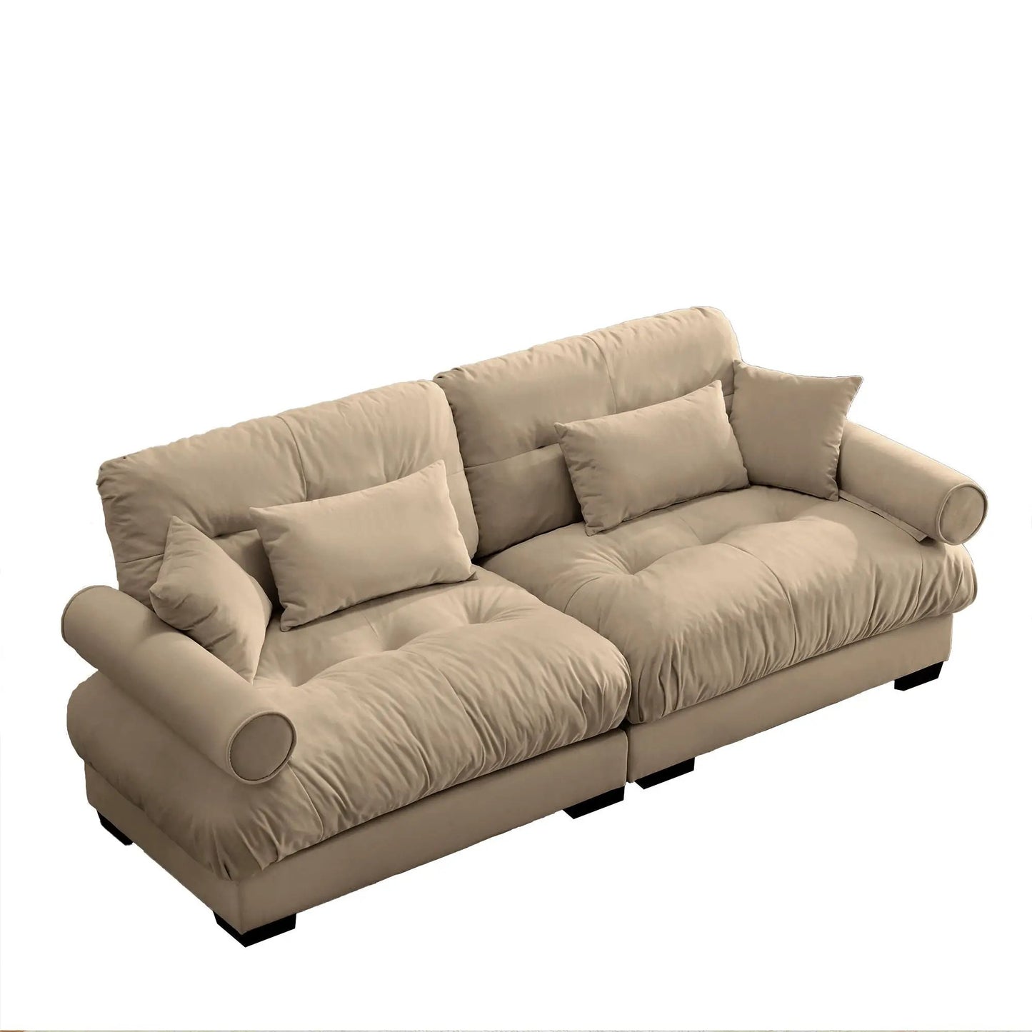 Modern Oversize Sofa With Cloud Like Comfort