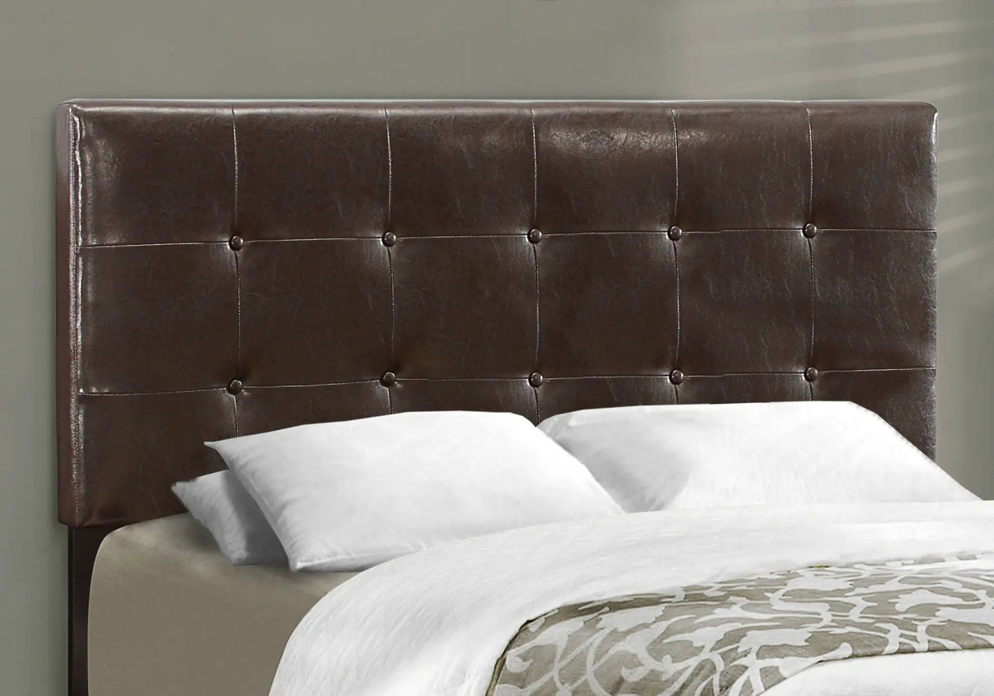 Upholstered Bed Frame and Transitional Style