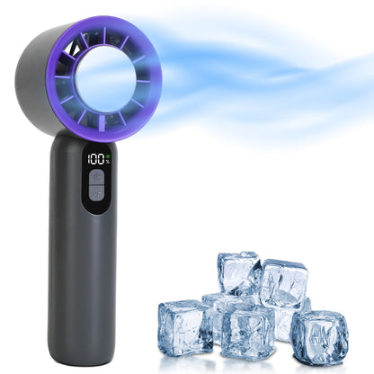 GemGear 100-speed handheld fan with ice cooler and LCD display portable for travel and camping on Tampa Home & Garden Store