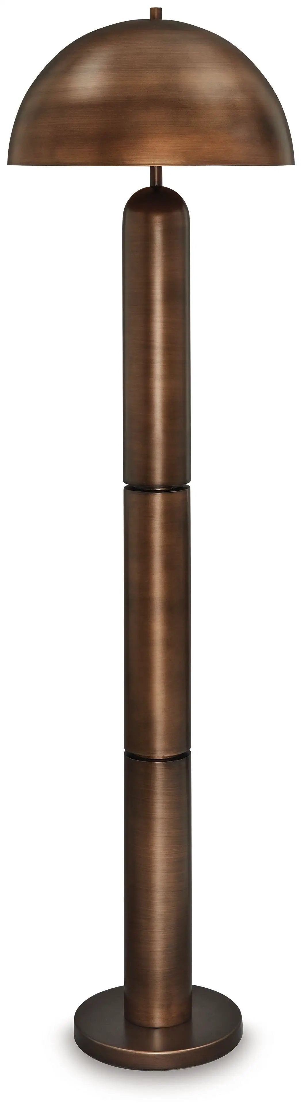 Wendfield Metal Lamp with Dome Shade Contemporary