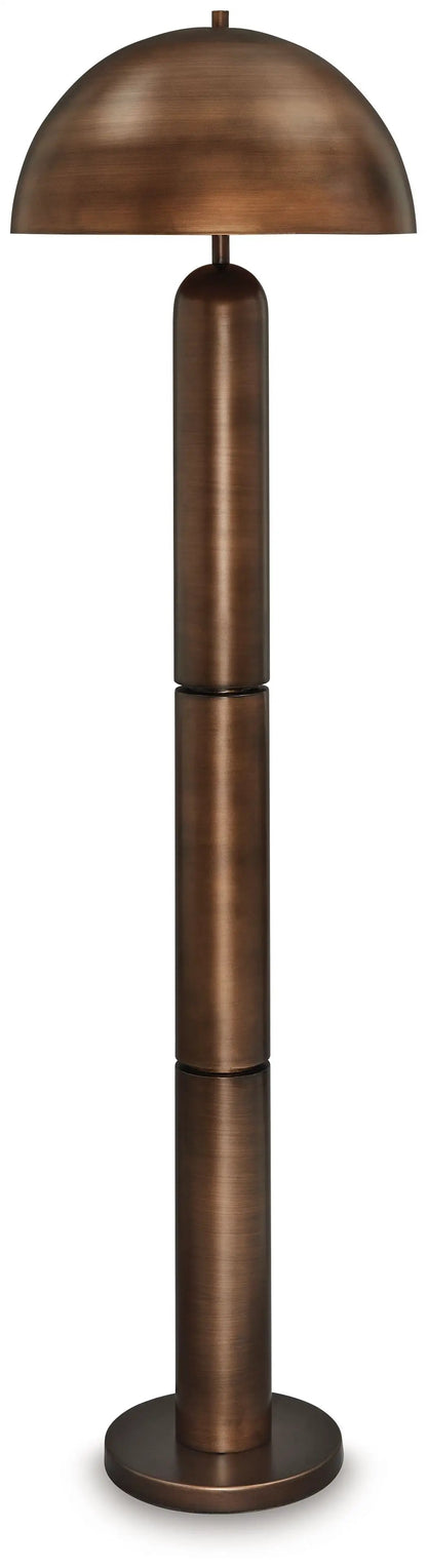 Wendfield Metal Lamp with Dome Shade Contemporary