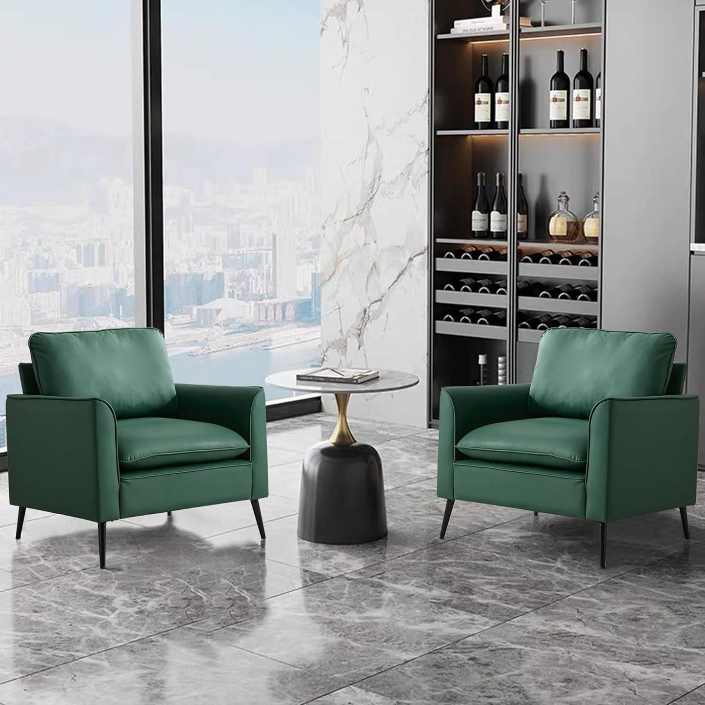 Nordic and Elegant Upholstered Sofa Chair