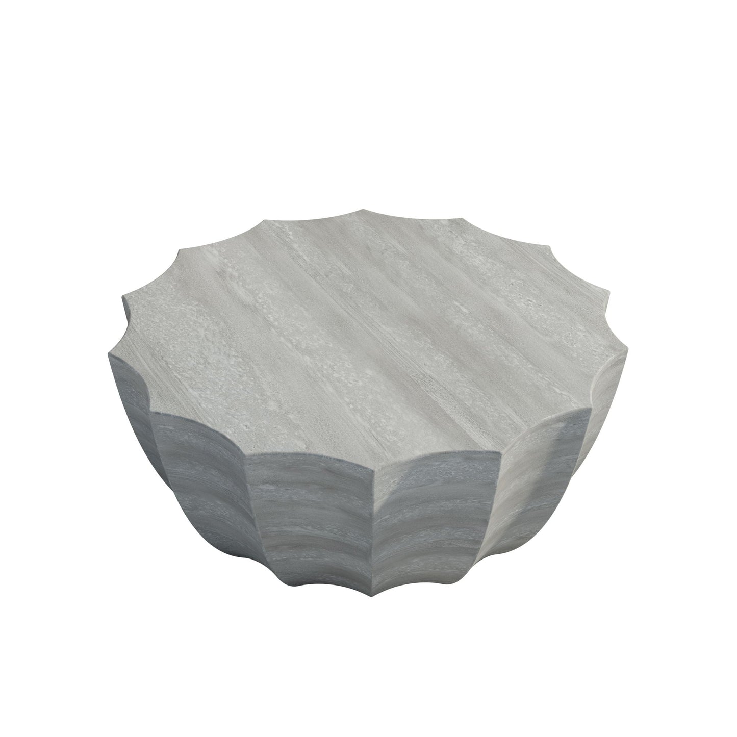 Modern Round Coffee Table for Patio or Deck