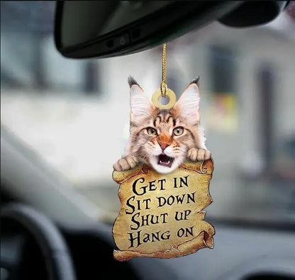 Car Pendant Sleeping Dog Angel Decor Hanging