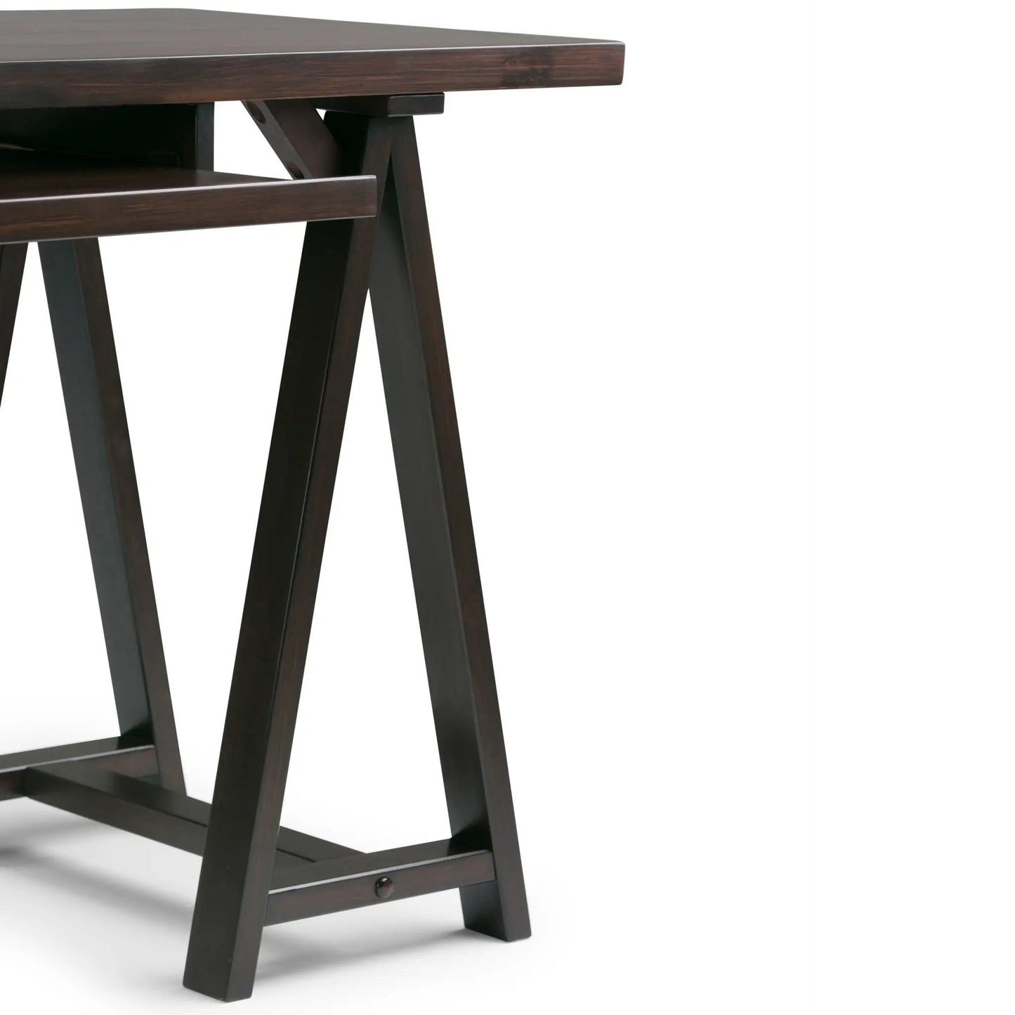 Sawhorse Handcrafted Desk for Home Office