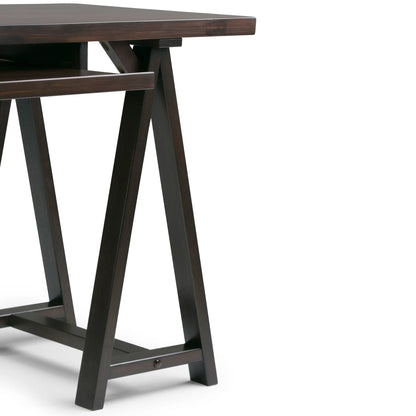 Sawhorse Handcrafted Desk for Home Office
