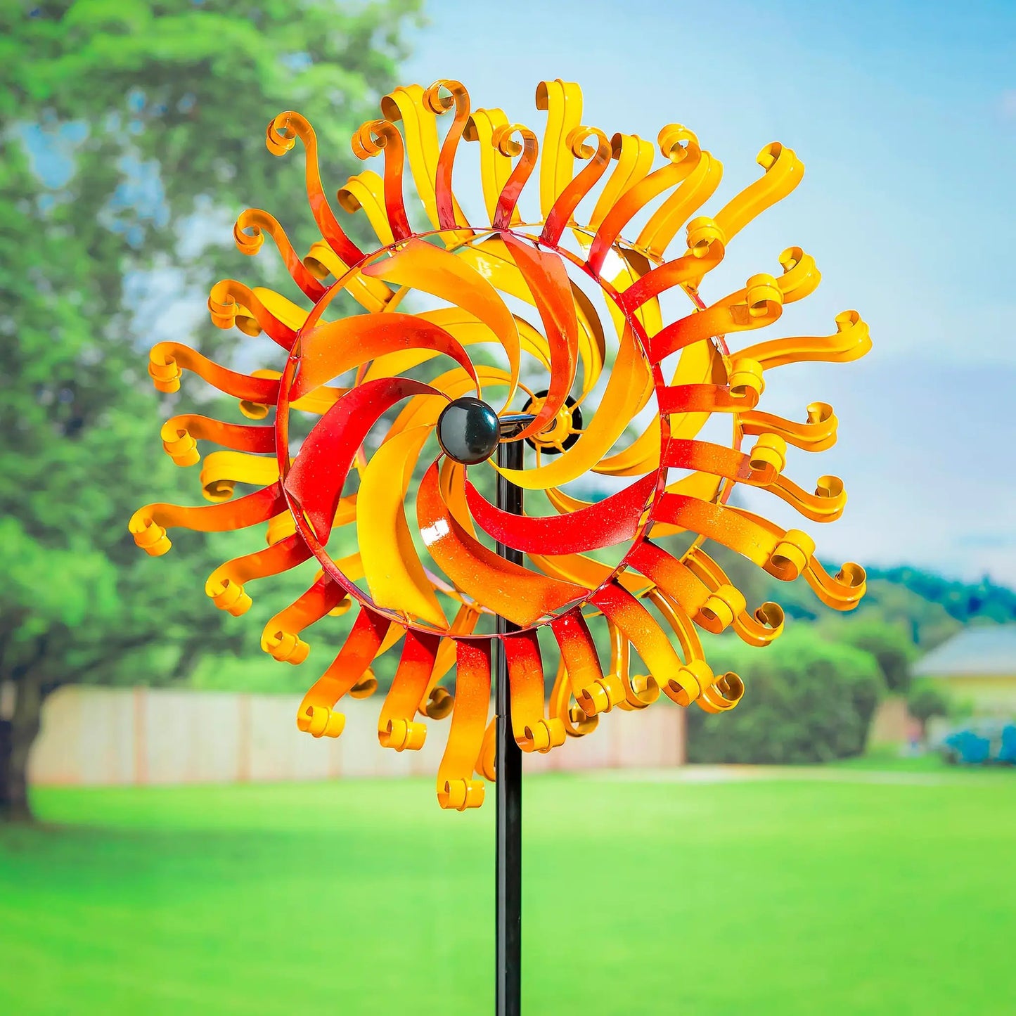 75"H Wind Spinner, Sunshine Bliss - Tampa Home & Garden Store