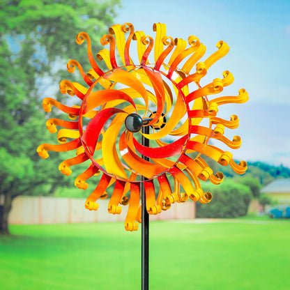 75"H Wind Spinner, Sunshine Bliss - Tampa Home & Garden Store