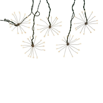 75-Light Cluster Burst Superbright LED Light Set - Cool White - Tampa Home & Garden Store